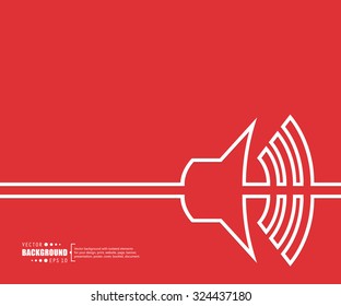 Abstract creative concept vector background. For web and mobile applications, illustration template design, business infographic, brochure, banner, presentation, poster, cover, booklet, document.