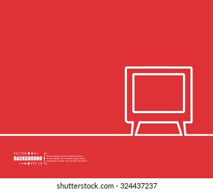 Abstract creative concept vector background. For web and mobile applications, illustration template design, business infographic, brochure, banner, presentation, poster, cover, booklet, document.
