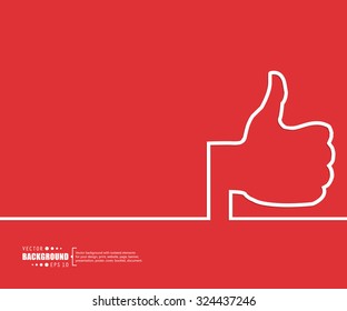 Abstract creative concept vector background. For web and mobile applications, illustration template design, business infographic, brochure, banner, presentation, poster, cover, booklet, document.