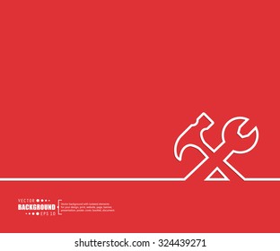 Abstract creative concept vector background. For web and mobile applications, illustration template design, business infographic, brochure, banner, presentation, poster, cover, booklet, document.