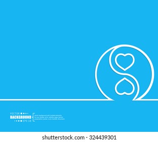 Abstract creative concept vector background. For web and mobile applications, illustration template design, business infographic, brochure, banner, presentation, poster, cover, booklet, document.