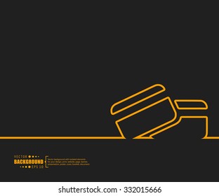 Abstract Creative concept vector background for Web and Mobile Applications, Illustration template design, business infographic, page, brochure, banner, presentation, poster, cover, booklet, document.