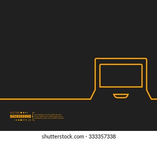 Abstract creative concept vector background for Web and Mobile Applications, Illustration template design, business infographic, page, brochure, banner, presentation, poster, cover, booklet, document.