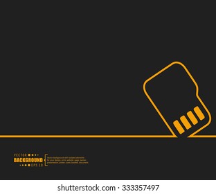 Abstract creative concept vector background for Web and Mobile Applications, Illustration template design, business infographic, page, brochure, banner, presentation, poster, cover, booklet, document.