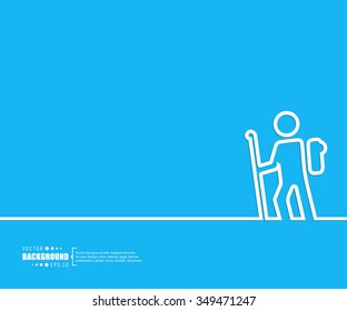 Abstract creative concept vector background for Web and Mobile Applications, Illustration template design, business infographic, page, brochure, banner, presentation, poster, cover, booklet, document.