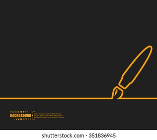 Abstract creative concept vector background for Web and Mobile Applications, Illustration template design, business infographic, page, brochure, banner, presentation, poster, cover, booklet, document.