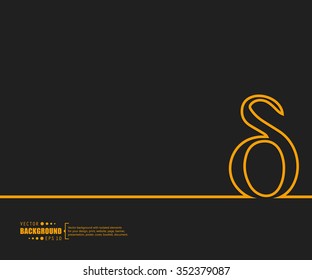 Abstract Creative concept vector background for Web and Mobile Applications, Illustration template design, business infographic, page, brochure, banner, presentation, poster, cover, booklet, document.