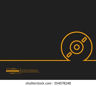 Abstract creative concept vector background for Web and Mobile Applications, Illustration template design, business infographic, page, brochure, banner, presentation, poster, cover, booklet, document.