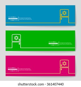 Abstract creative concept vector background. For web and mobile applications, illustration template design, business infographic, brochure, banner, presentation, poster, cover, booklet, document.