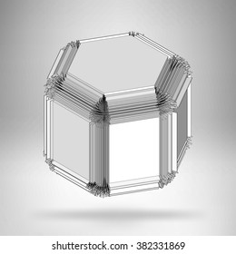 Abstract Creative concept vector background of geometric shapes. Polygonal design style letterhead and brochure for business. Vector Illustration eps 10 for your design.