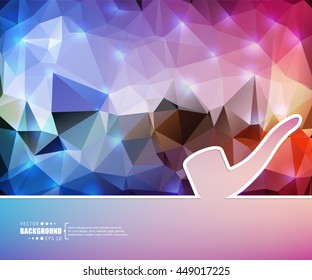 Abstract Creative concept vector background for Web and Mobile Applications, Illustration template design, business infographic, page, brochure, banner, presentation, booklet, document.