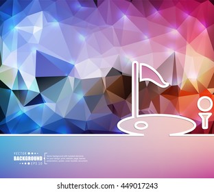 Abstract Creative concept vector background for Web and Mobile Applications, Illustration template design, business infographic, page, brochure, banner, presentation, booklet, document.