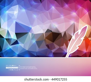 Abstract Creative concept vector background for Web and Mobile Applications, Illustration template design, business infographic, page, brochure, banner, presentation, booklet, document.
