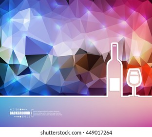Abstract Creative concept vector background for Web and Mobile Applications, Illustration template design, business infographic, page, brochure, banner, presentation, booklet, document.