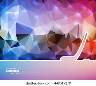 Abstract Creative concept vector background for Web and Mobile Applications, Illustration template design, business infographic, page, brochure, banner, presentation, booklet, document.