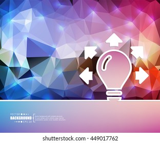 Abstract Creative concept vector background for Web and Mobile Applications, Illustration template design, business infographic, page, brochure, banner, presentation, booklet, document.