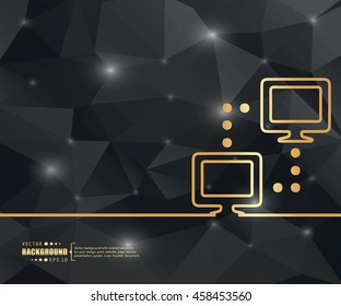 Abstract Creative concept vector background for Web and Mobile Applications, Illustration template design, business infographic, page, brochure, banner, presentation, booklet, document.