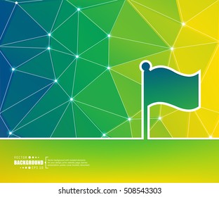 Abstract Creative concept vector background for Web and Mobile Applications, Illustration template design, business infographic, page, brochure, banner, presentation, booklet, document.