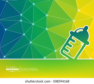 Abstract Creative concept vector background for Web and Mobile Applications, Illustration template design, business infographic, page, brochure, banner, presentation, booklet, document.