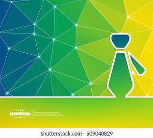 Abstract creative concept vector background for Web and Mobile Applications, Illustration template design, business infographic, page, brochure, banner, presentation, poster, cover, booklet, document.