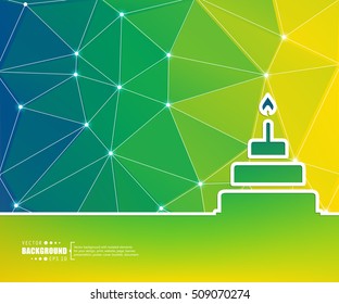 Abstract creative concept vector background for Web and Mobile Applications, Illustration template design, business infographic, page, brochure, banner, presentation, poster, cover, booklet, document.