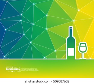 Abstract creative concept vector background for Web and Mobile Applications, Illustration template design, business infographic, page, brochure, banner, presentation, poster, cover, booklet, document.