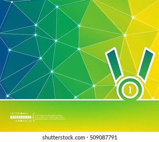 Abstract creative concept vector background for Web and Mobile Applications, Illustration template design, business infographic, page, brochure, banner, presentation, poster, cover, booklet, document.