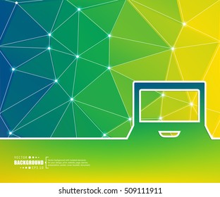 Abstract creative concept vector background for Web and Mobile Applications, Illustration template design, business infographic, page, brochure, banner, presentation, poster, cover, booklet, document.