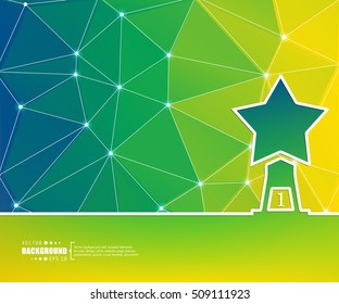 Abstract creative concept vector background for Web and Mobile Applications, Illustration template design, business infographic, page, brochure, banner, presentation, poster, cover, booklet, document.