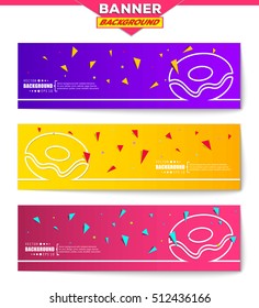 Abstract creative concept vector background for web, mobile app, Illustration template design, business infographic, page, brochure, orange banner, presentation, poster, purple cover, pink booklet.