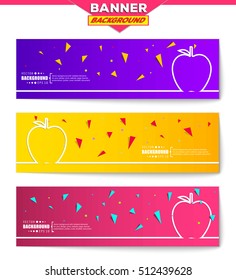 Abstract creative concept vector background for web, mobile app, Illustration template design, business infographic, page, brochure, orange banner, presentation, poster, purple cover, pink booklet.