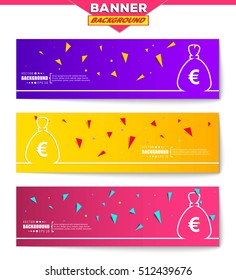 Abstract creative concept vector background for web, mobile app, Illustration template design, business infographic, page, brochure, orange banner, presentation, poster, purple cover, pink booklet.