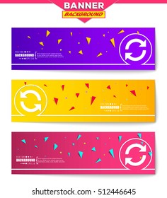 Abstract creative concept vector background for web, mobile app, Illustration template design, business infographic, page, brochure, orange banner, presentation, poster, purple cover, pink booklet.