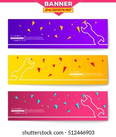 Abstract creative concept vector background for web, mobile app, Illustration template design, business infographic, page, brochure, orange banner, presentation, poster, purple cover, pink booklet.