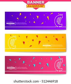 Abstract creative concept vector background for web, mobile app, Illustration template design, business infographic, page, brochure, orange banner, presentation, poster, purple cover, pink booklet.