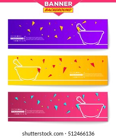 Abstract creative concept vector background for web, mobile app, Illustration template design, business infographic, page, brochure, orange banner, presentation, poster, purple cover, pink booklet.