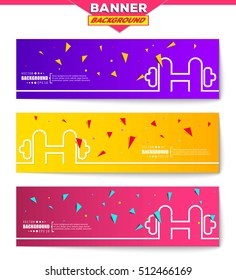 Abstract creative concept vector background for web, mobile app, Illustration template design, business infographic, page, brochure, orange banner, presentation, poster, purple cover, pink booklet.