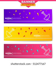 Abstract creative concept vector background for web, mobile app, Illustration template design, business infographic, page, brochure, orange banner, presentation, poster, purple cover, pink booklet.
