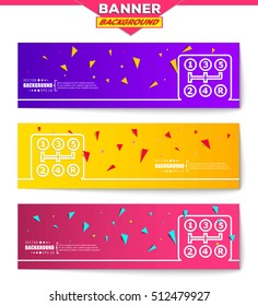 Abstract creative concept vector background for web, mobile app, Illustration template design, business infographic, page, brochure, orange banner, presentation, poster, purple cover, pink booklet.