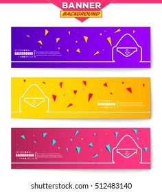 Abstract creative concept vector background for web, mobile app, Illustration template design, business infographic, page, brochure, orange banner, presentation, poster, purple cover, pink booklet.