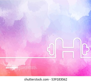 Abstract creative concept vector background. For web and mobile applications, illustration template design, business infographic, brochure, banner, presentation, poster, cover, booklet, document