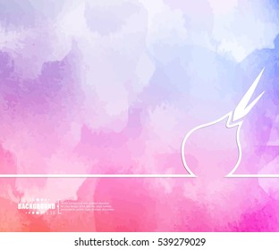 Abstract creative concept vector background. For web and mobile applications, illustration template design, business infographic, brochure, banner, presentation, poster, cover, booklet, document