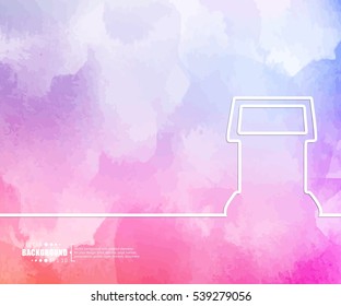 Abstract creative concept vector background. For web and mobile applications, illustration template design, business infographic, brochure, banner, presentation, poster, cover, booklet, document