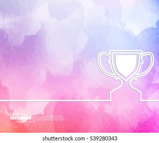 Abstract creative concept vector background. For web and mobile applications, illustration template design, business infographic, brochure, banner, presentation, poster, cover, booklet, document