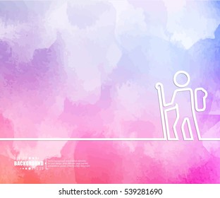 Abstract creative concept vector background. For web and mobile applications, illustration template design, business infographic, brochure, banner, presentation, poster, cover, booklet, document