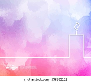 Abstract creative concept vector background. For web and mobile applications, illustration template design, business infographic, brochure, banner, presentation, poster, cover, booklet, document