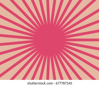 Abstract creative concept vector. background. Pop art style. Radiating from the center starburst, sun burst rays, lines. Colorful backdrop, design for web banners, Wallpaper,sites Vector illustration