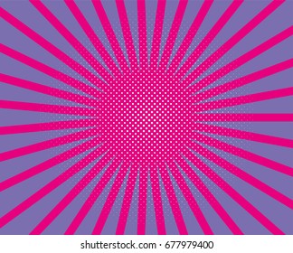 Abstract creative concept vector. background. Pop art style. Radiating from the center starburst, sun burst rays, lines. Colorful backdrop, design for web banners, Wallpaper,sites Vector illustration