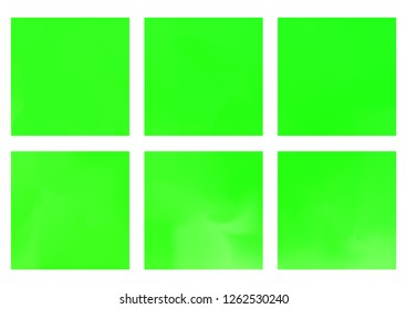 Abstract creative concept vector blue blurred background set. For Web and Mobile Applications, art illustration template design, business infographic and social media, modern decoration.