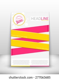 Abstract Creative concept vector booklet list for Web and Mobile Applications, art template design, business infographic card, color page, brochure leaf, cool banner, book, poster, cover, event flyer.